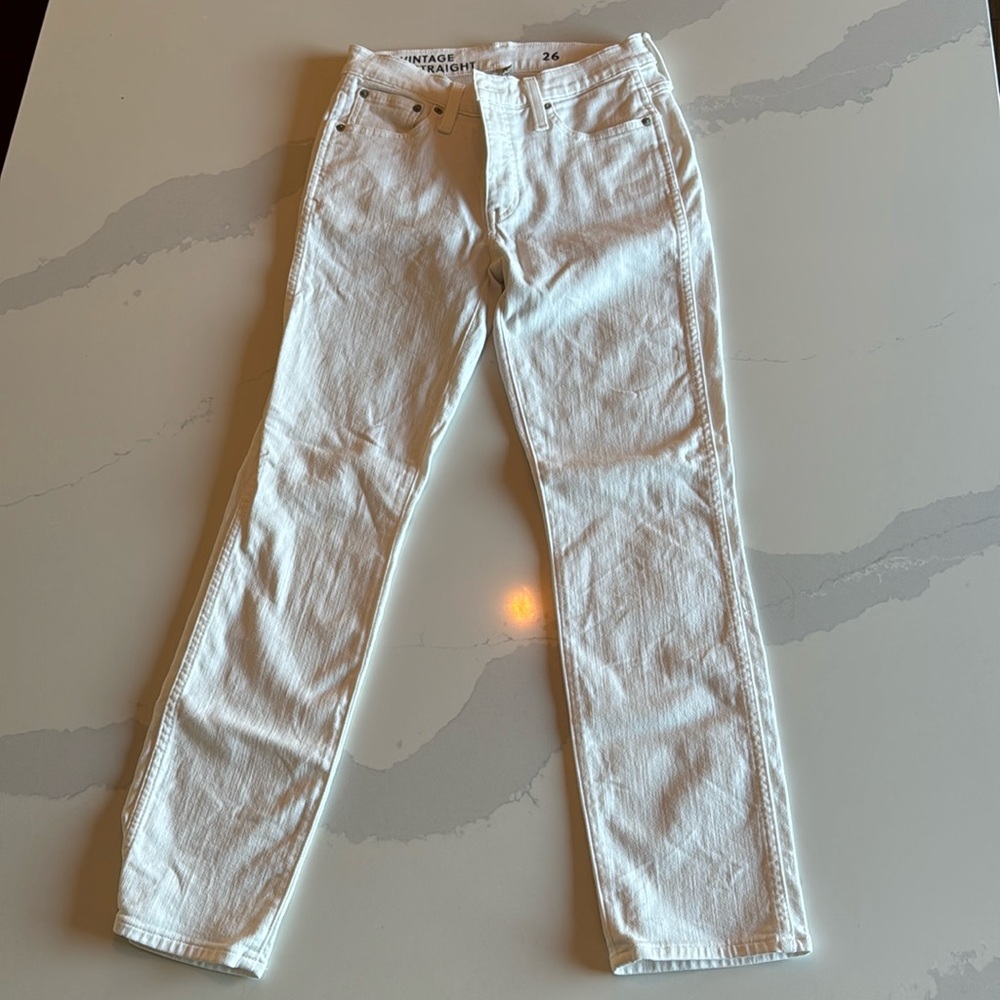 J. Crew 9 Inch Vintage Slim Straight Jean - 26